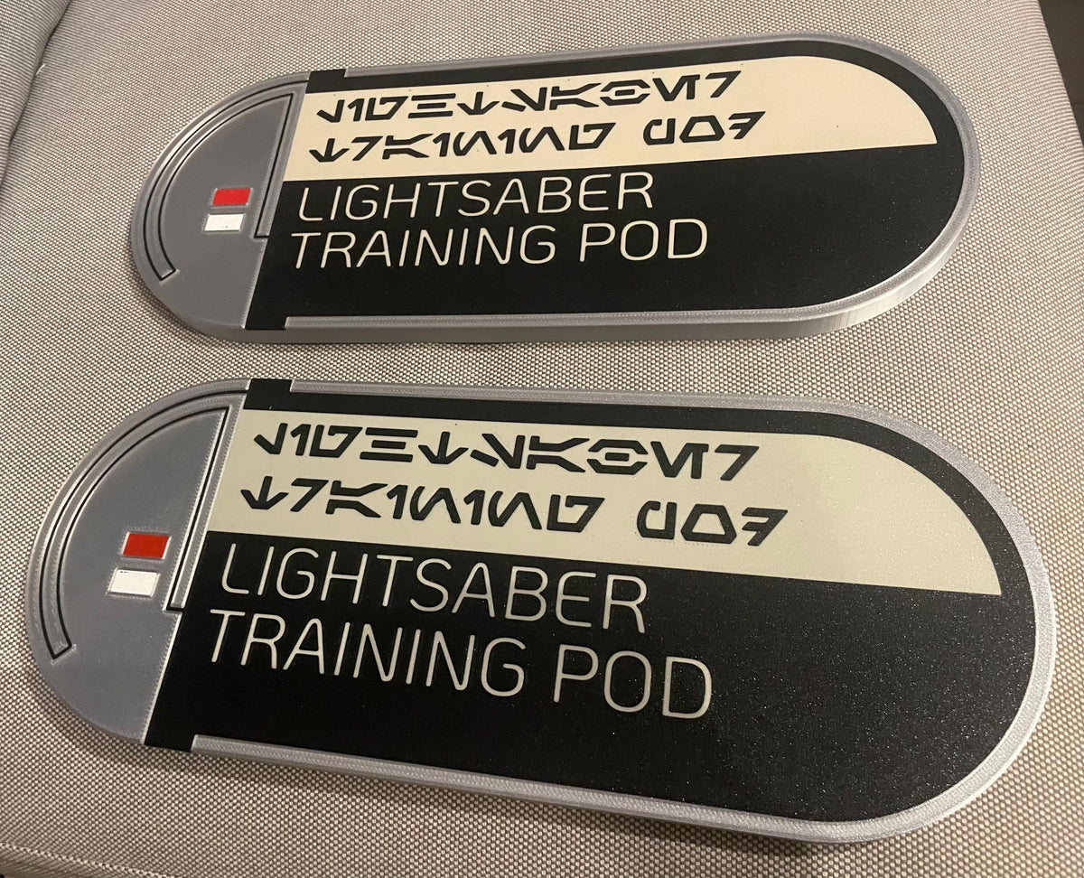 Lightsaber training Pod Sign Halcyon Starcruiser
