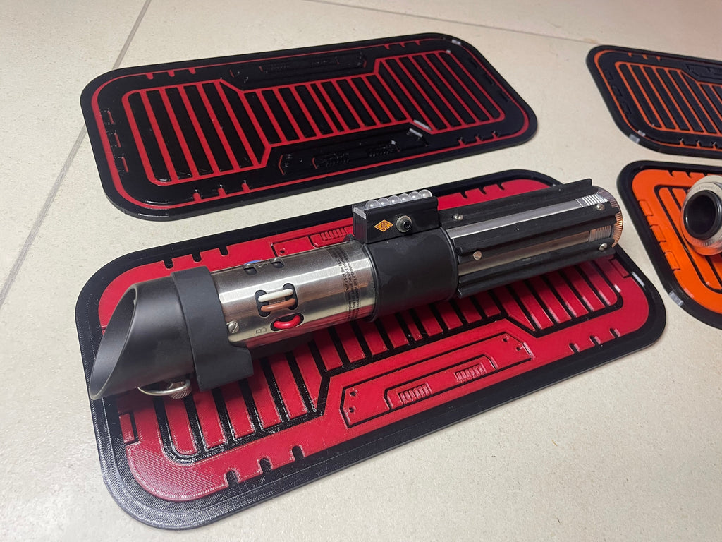 Laserschwert-Teppich