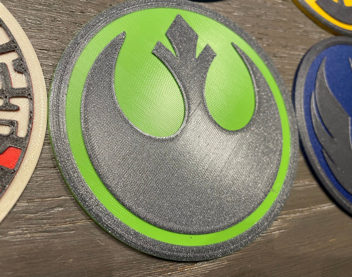 Sottobicchiere con logo