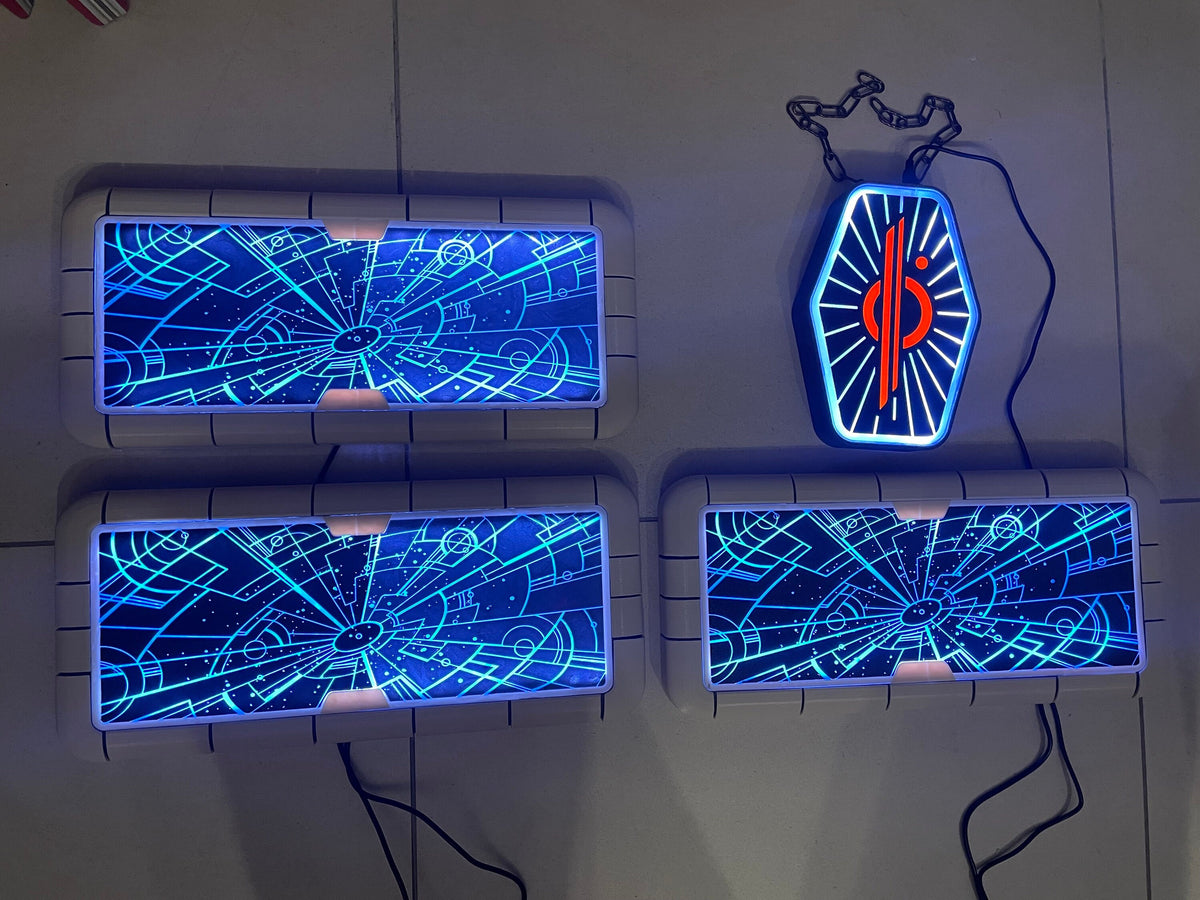 Halcyon Starcruiser Map Lamp