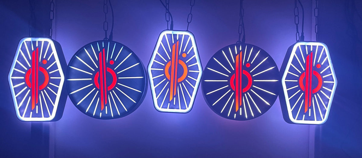 Halcyon Chandrila round lamp