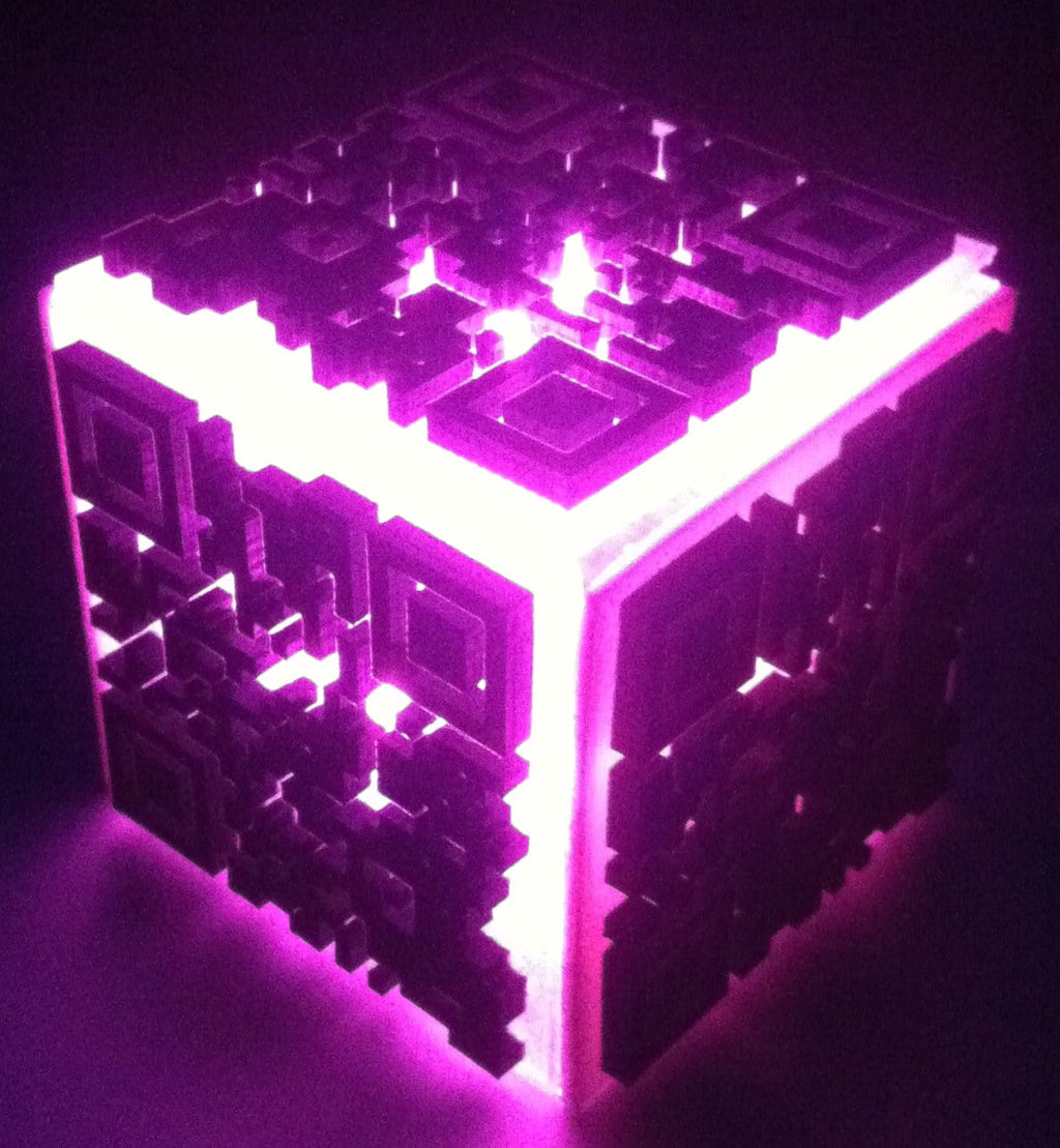 QR Code 3D photophore