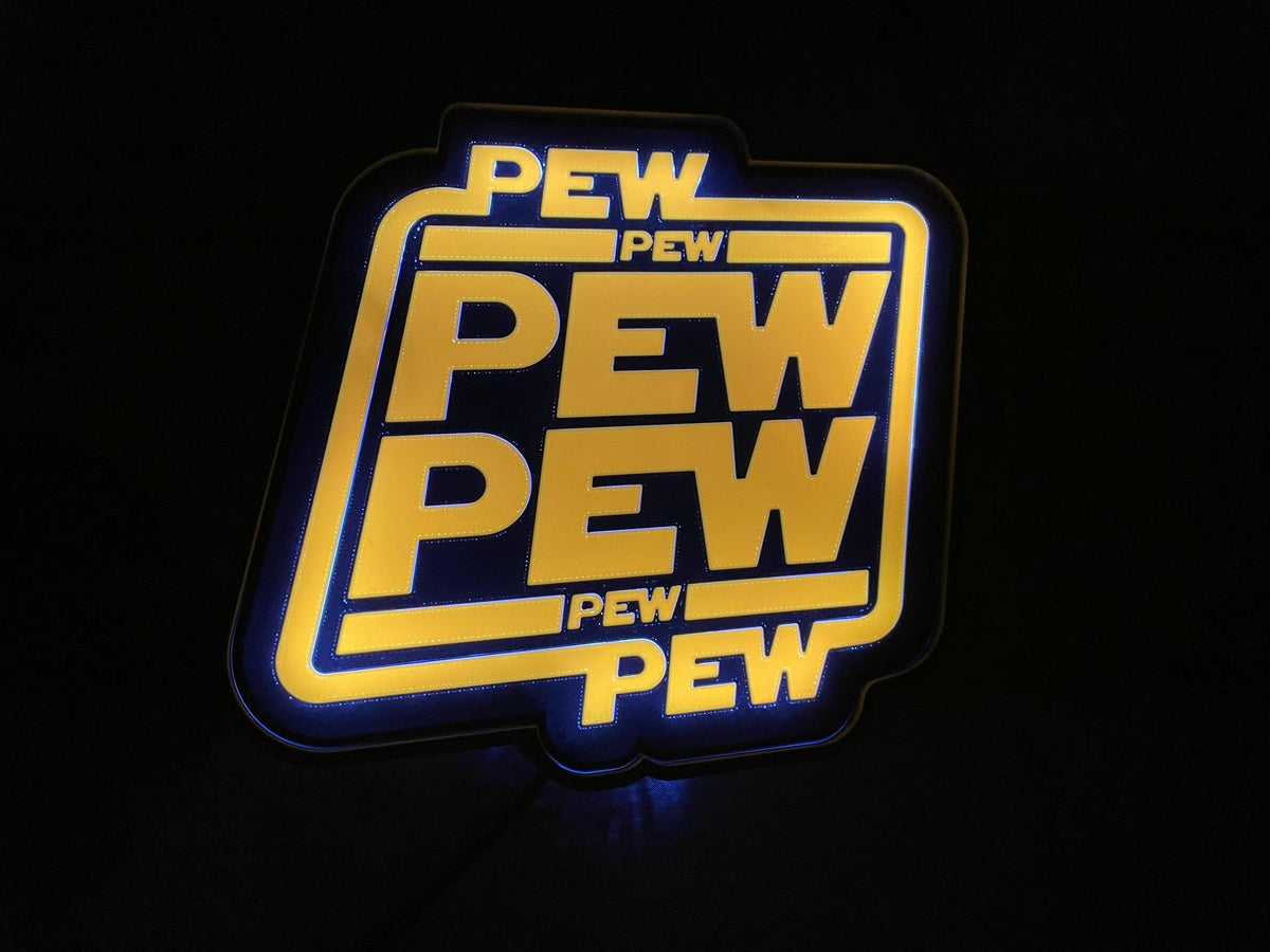 Pew Pew Blaster Lamp