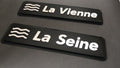 Panneau fleuve rivière personnalisable