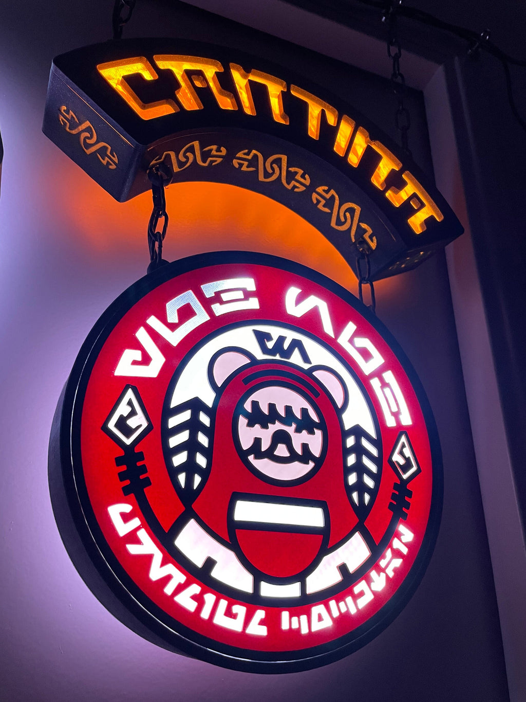 2 Lampade Cantina (curva e rotonda)
