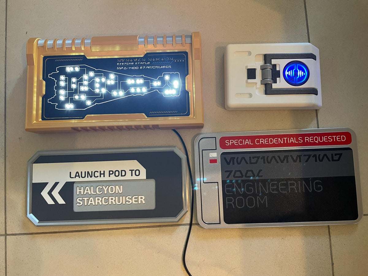 Lauch Pod Sign Starcruiser Halcyon