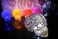Calavera portavelas