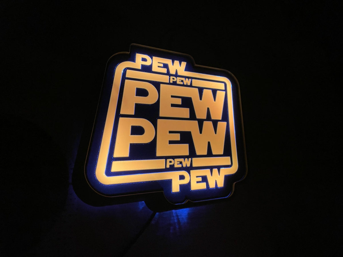 Pew Pew Blaster Lamp