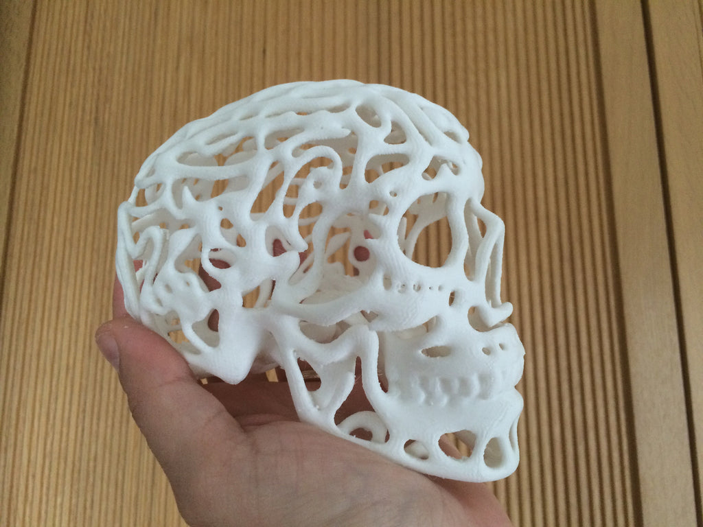 Calavera portavelas