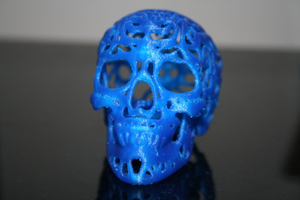 Calavera portavelas