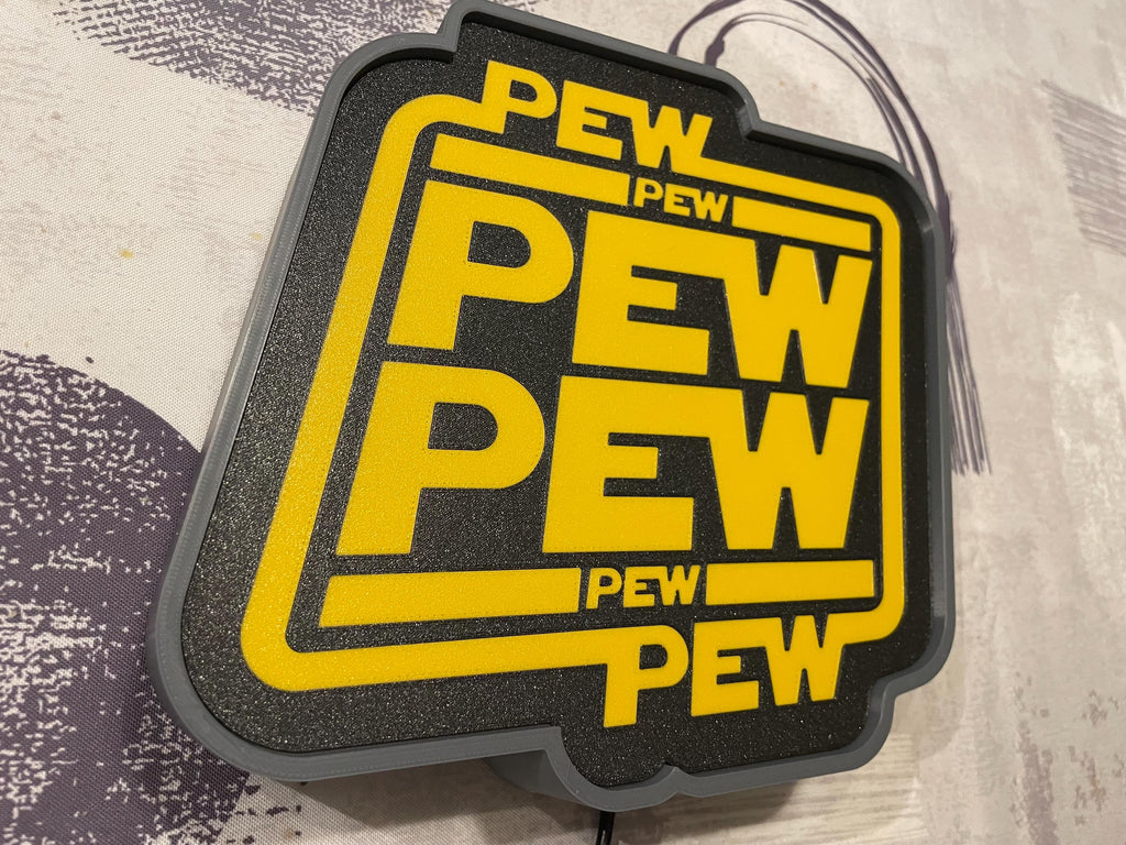 Pew-Pew-Blaster-Lampe