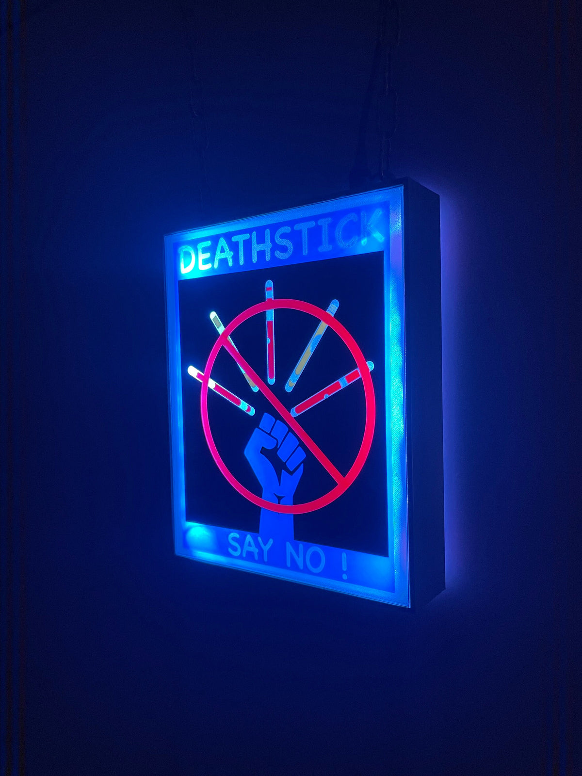Deathstick Lamp Say No