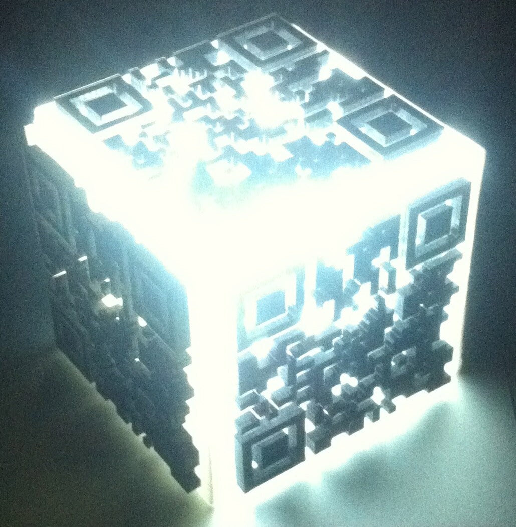 QR Code 3D photophore