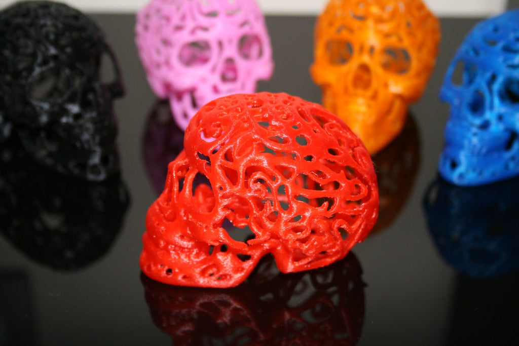 Calavera portavelas